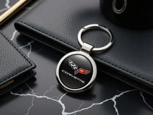 Chevrolet  Anelli Chiave Uomo Acciaio Inox Stile Minimal